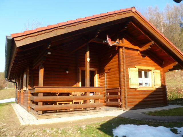 Villa Blockhaus Mit Wlan Bayern Stamsried Exterior foto